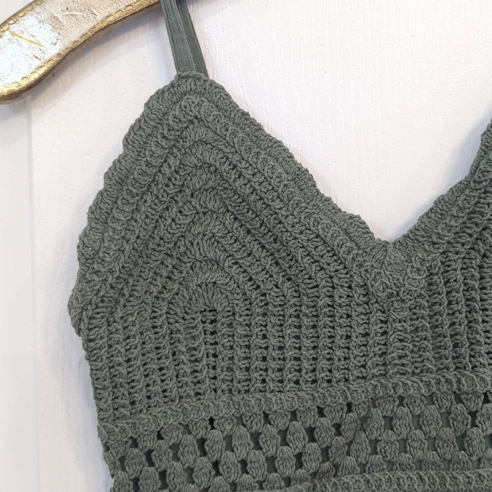 Streetwear Society Olive Green Mini Dress - Picture 2 of 8